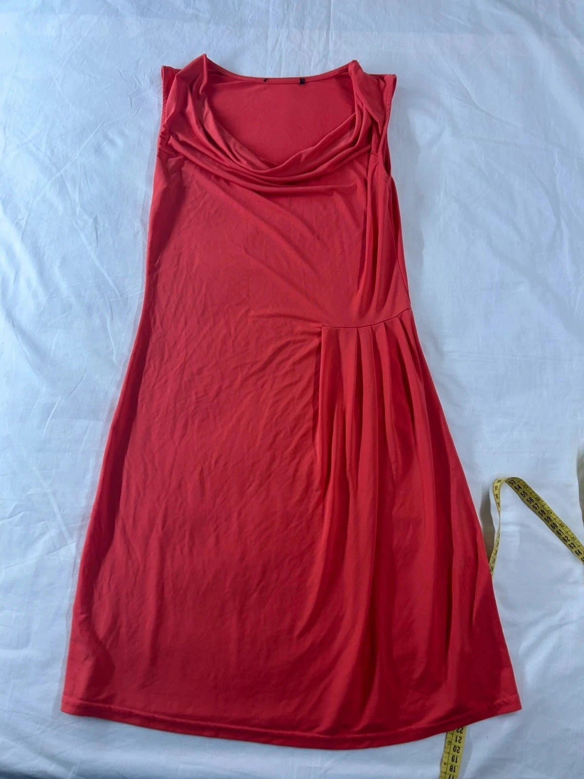 Vestido largo rojo vintage – photo 2